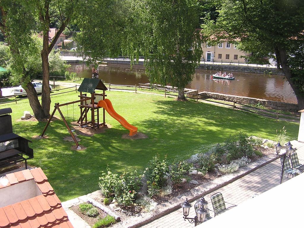 Hotel Ruze Rožmberk nad Vltavou Kültér fotó
