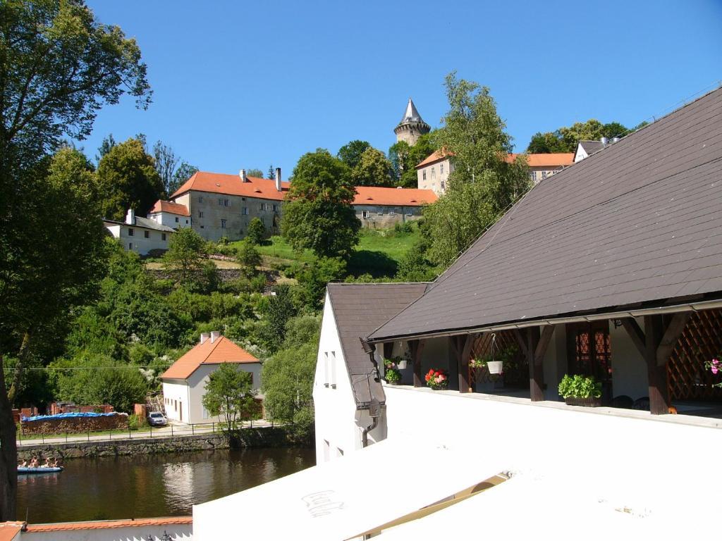 Hotel Ruze Rožmberk nad Vltavou Kültér fotó