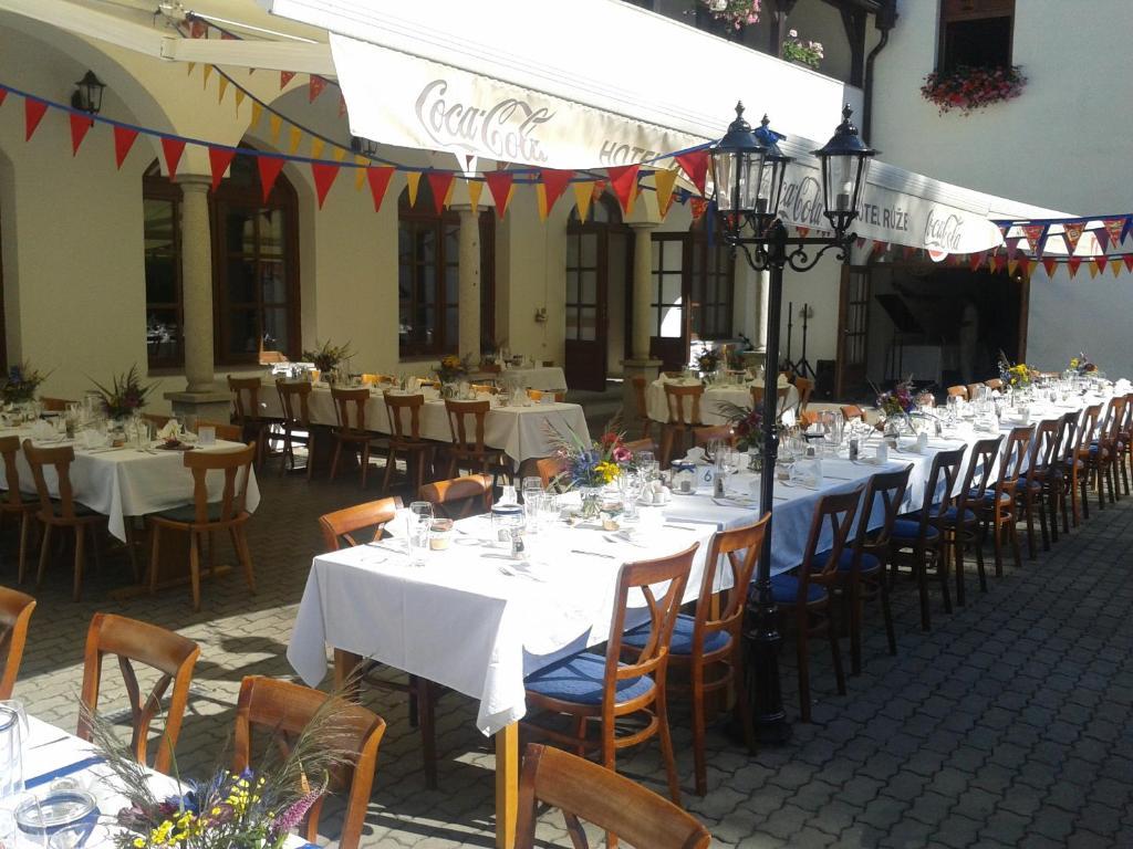 Hotel Ruze Rožmberk nad Vltavou Kültér fotó